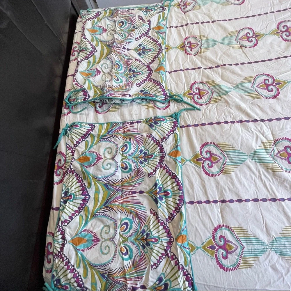 Boho Boutique “Beach Babe” Reversible Comforter Set.
